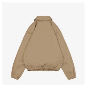 Ralph Lauren Pony Logo Zip-Up Jacket Brown