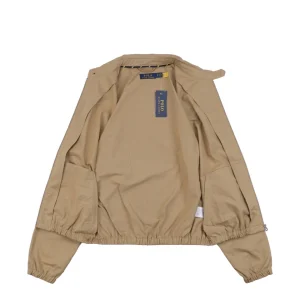 Ralph Lauren Pony Logo Zip-Up Jacket Brown