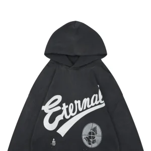 Saint Michael Crosshair Prayer Graphic Hoodie