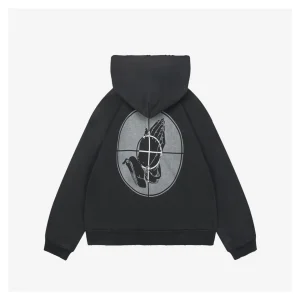 Saint Michael Crosshair Prayer Graphic Hoodie