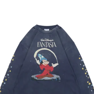 Saint Michael Fantasia Mickey Graphic Shirt