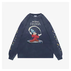 Saint Michael Fantasia Mickey Graphic Shirt
