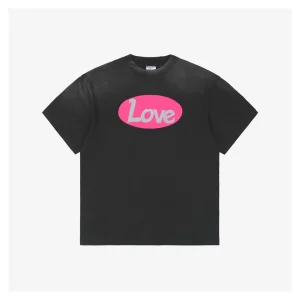Saint Michael Pink Love Skeleton Graphic T-Shirt