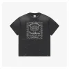 Saint Michael Whiskey Skull Graphic T-Shirt