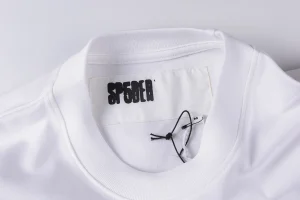 Sp5der Receipt Print White T-shirt7