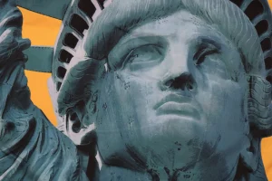 Sup x TNF Statue of Liberty Hooded Expedition Jacket Yellow3.jpeg