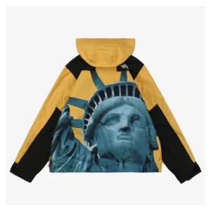Sup x TNF Statue of Liberty Hooded Expedition Jacket Yellow8.jpeg