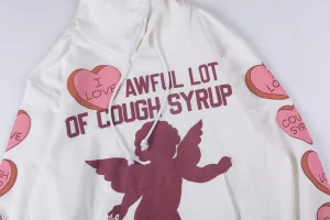 That’s A Awful Lot of Cough Syrup Cupid Graphic Hoodie1