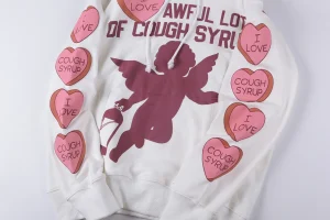 That’s A Awful Lot of Cough Syrup Cupid Graphic Hoodie3
