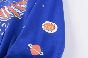 That’s A Awful Lot of Cough Syrup Space Eagle Blue Hoodie13