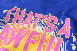 That’s A Awful Lot of Cough Syrup Space Eagle Blue Hoodie14