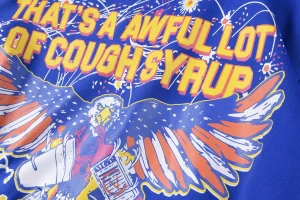 That’s A Awful Lot of Cough Syrup Space Eagle Blue Hoodie9