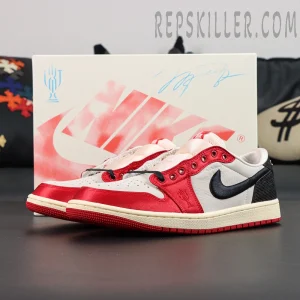 Trophy Room x Air Jordan 1 Retro Low OG SP 'Rookie Card - Away'