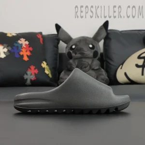 Yeezy Slides ‘Granite’ side profile showcasing sleek minimalist design