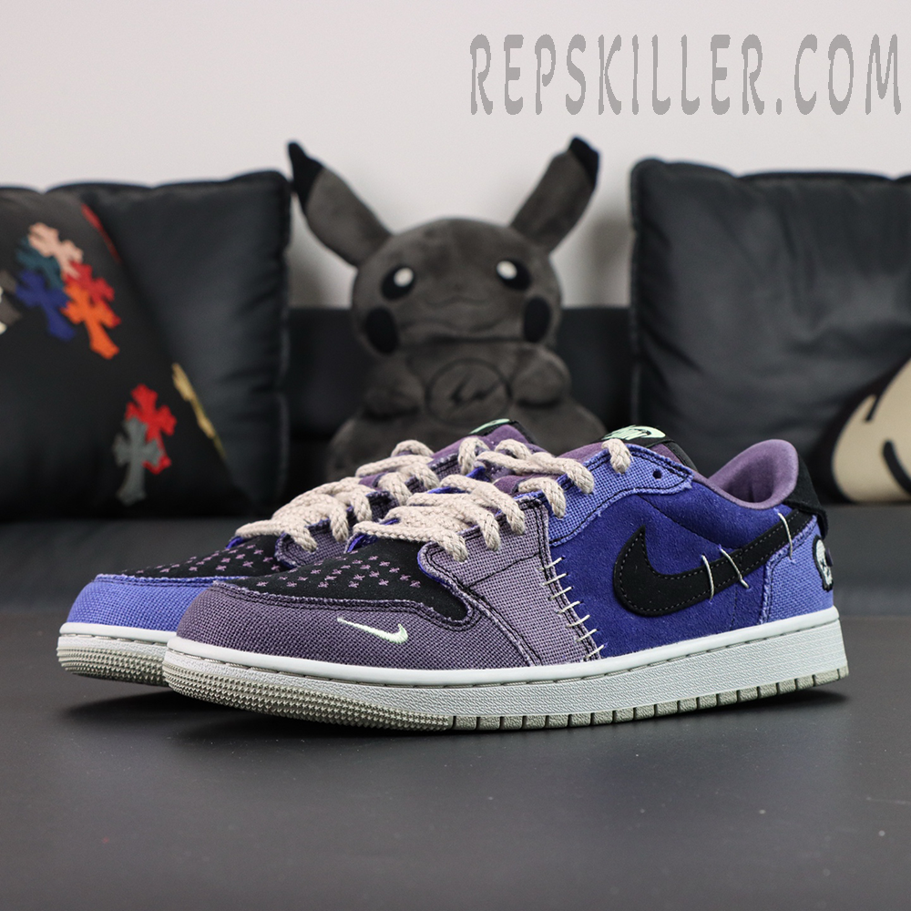 Zion Williamson x Jordan 1 Retro Low OG 'Voodoo Alternate'