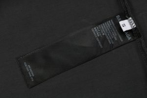 Balenciaga Vogue Graphic Print Shirt Black Wash tag