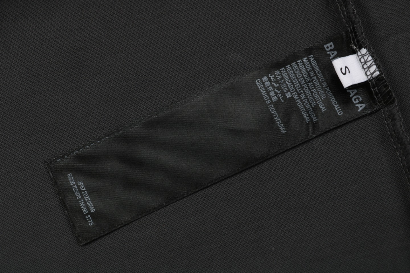 Balenciaga Vogue Graphic Print Shirt Black Wash tag