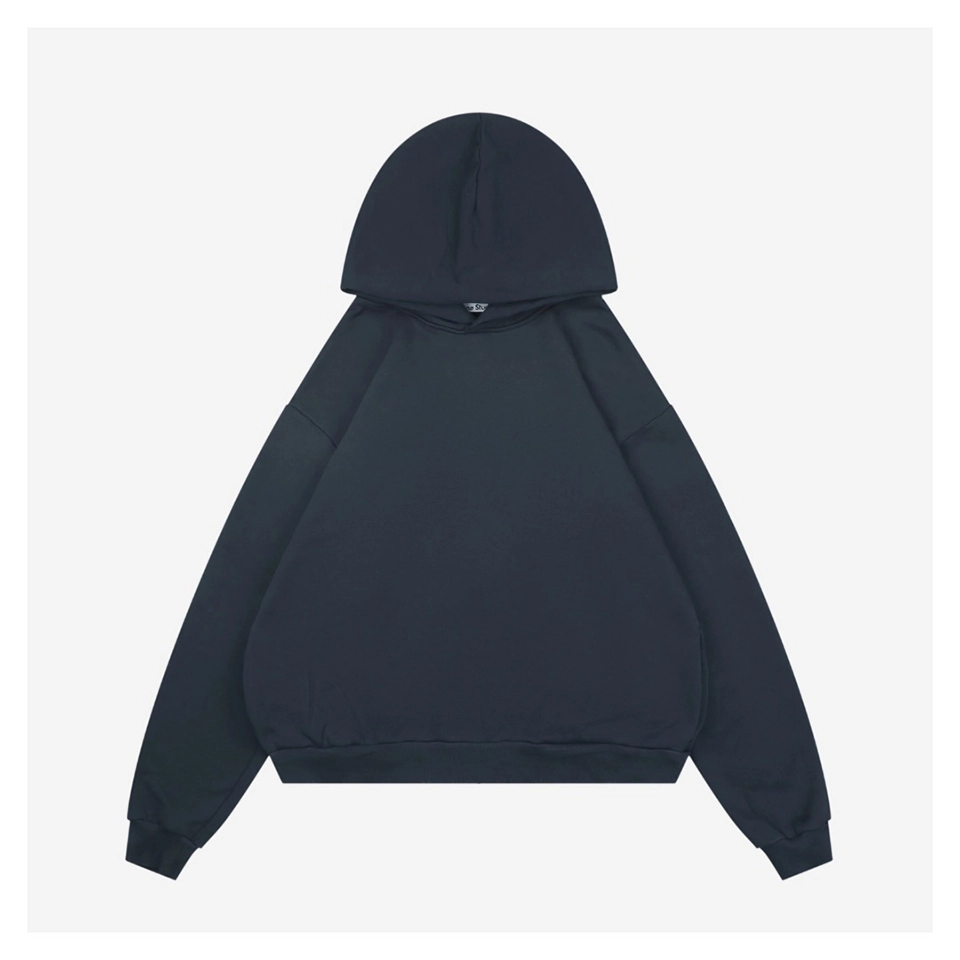 Acne Studios 1996 Distressed Lettering Hoodie Blue