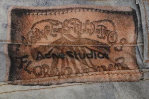 Acne Studios Destroyed Trompe-l’œil Denim Pants