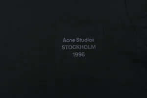 Acne Studios Pocket Logo Print Shirt Logo