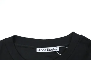 Acne Studios Pocket Logo Print Shirt Neckline
