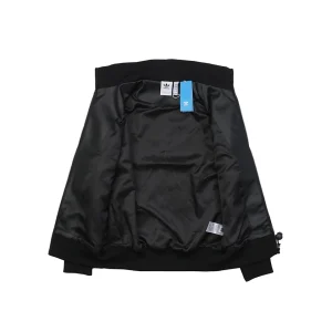 Adidas Faux Leather Embossed Track Jacket Inside