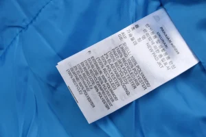 Adidas Three-Stripes Padded Flight Jacket Olive Green Wash tag