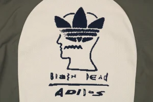 Adidas × Brain Dead V-Neck Sweatshirt Back side print