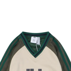 Adidas × Brain Dead V-Neck Sweatshirt