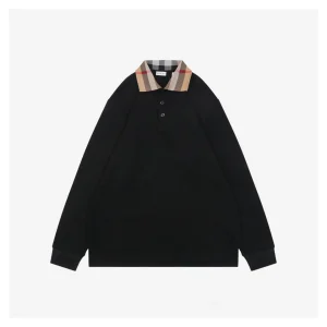 BBry Check Collar Polo Shirt