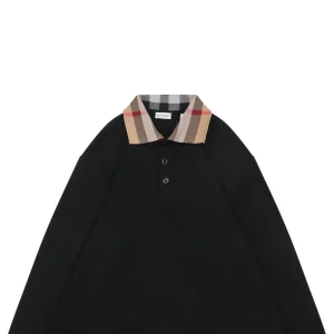 BBry Check Collar Polo Shirt