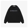 BBry Check Logo Patchwork Crewneck Sweatshirt (Black/White)