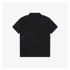 BBry Embroidered Box B Logo Polo T-shirt Black