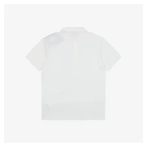 BBry Embroidered Box B Logo Polo T-shirt White Back side