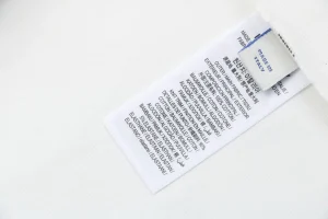 BBry Signature Rope Embroidery Shirt White Wash tag