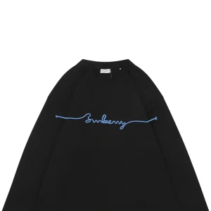 BBry Signature Rope Embroidery Shirt Black
