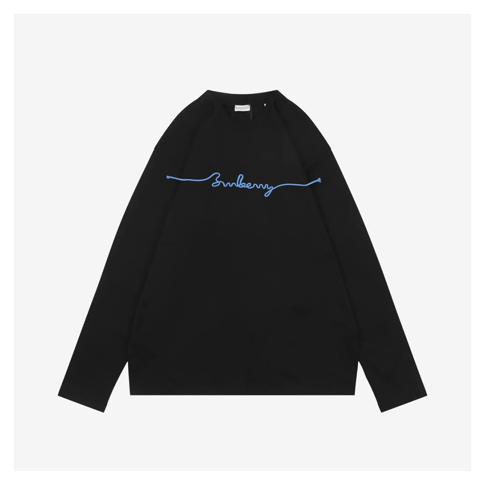 BBry Signature Rope Embroidery Shirt Black