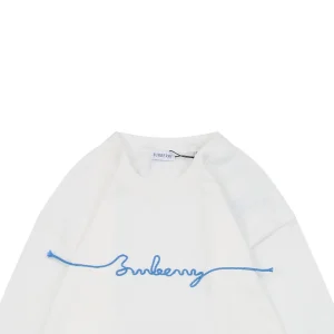 BBry Signature Rope Embroidery Shirt White