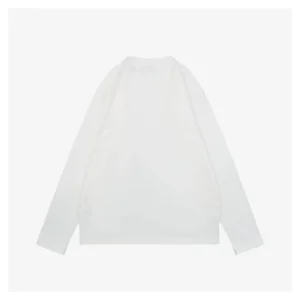 BBry Signature Rope Embroidery Shirt White Back side