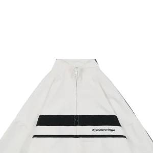 Balenciaga Colorblock Zip-Up Jacket