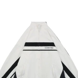Balenciaga Colorblock Zip-Up Jacket