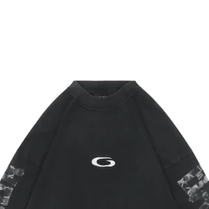Balenciaga G Logo Arm Tape Print Shirt