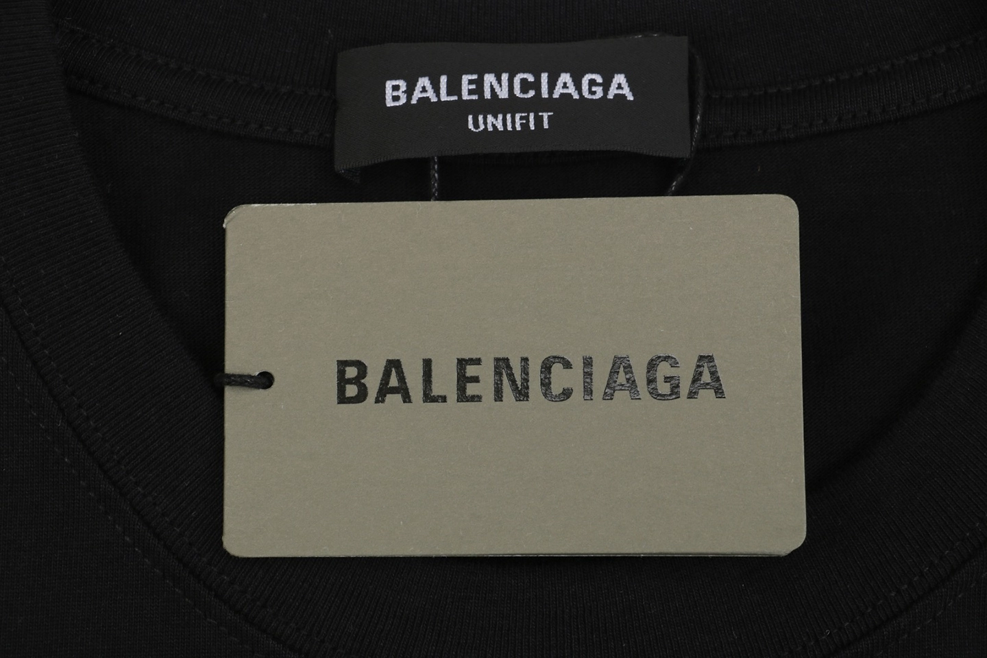 Balenciaga Paris Signature Print Shirt Logo tag