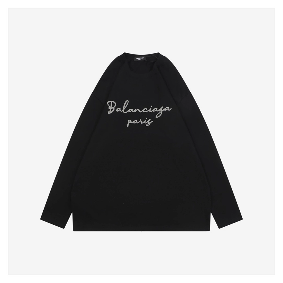 Balenciaga Paris Signature Print Shirt