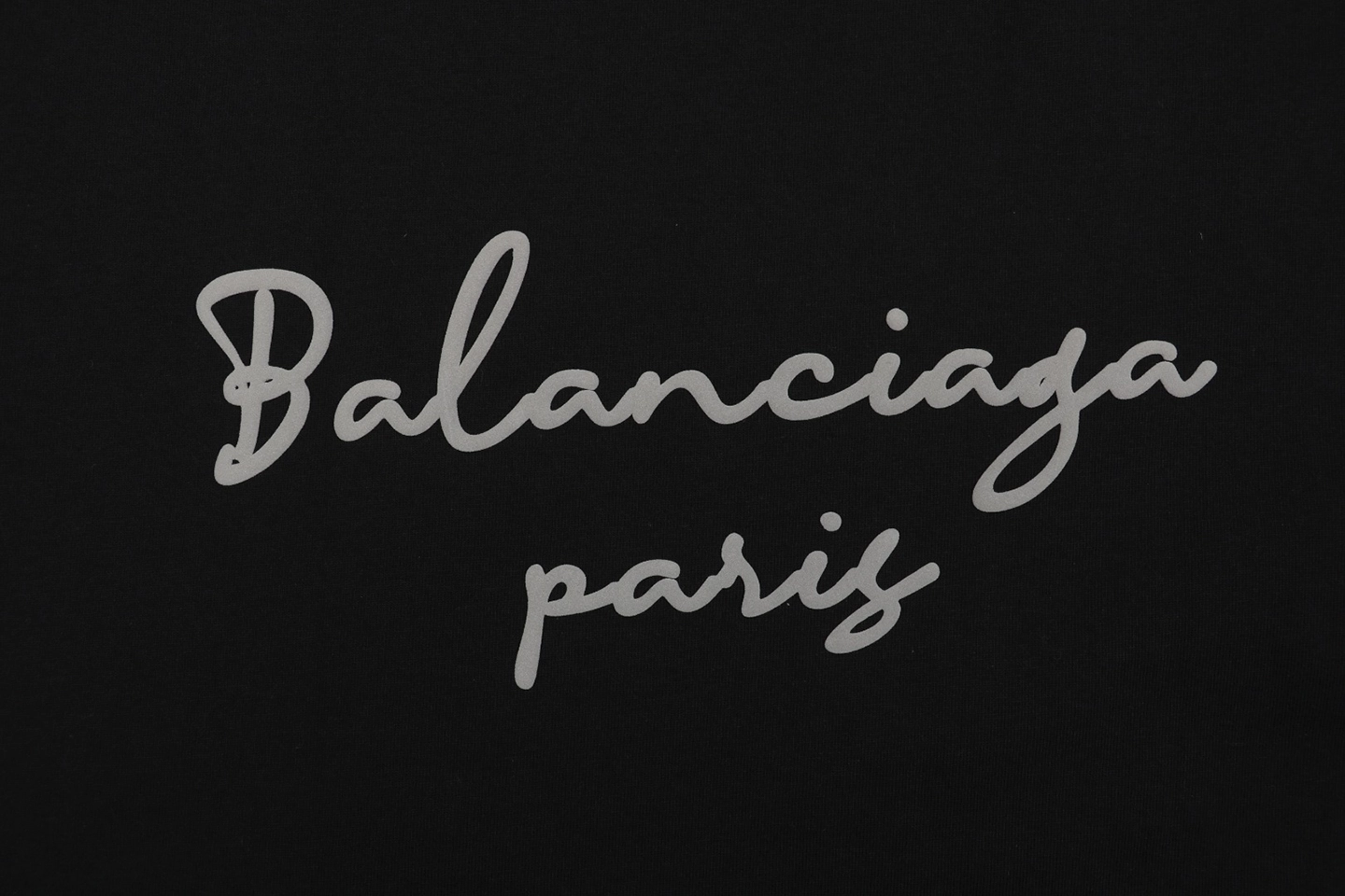 Balenciaga Paris Signature Print Shirt Front side Print