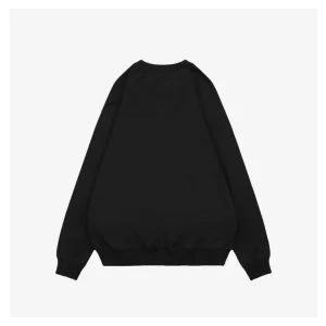 Balenciaga x Adidas Trefoil Logo Crewneck Shirt Black Back side