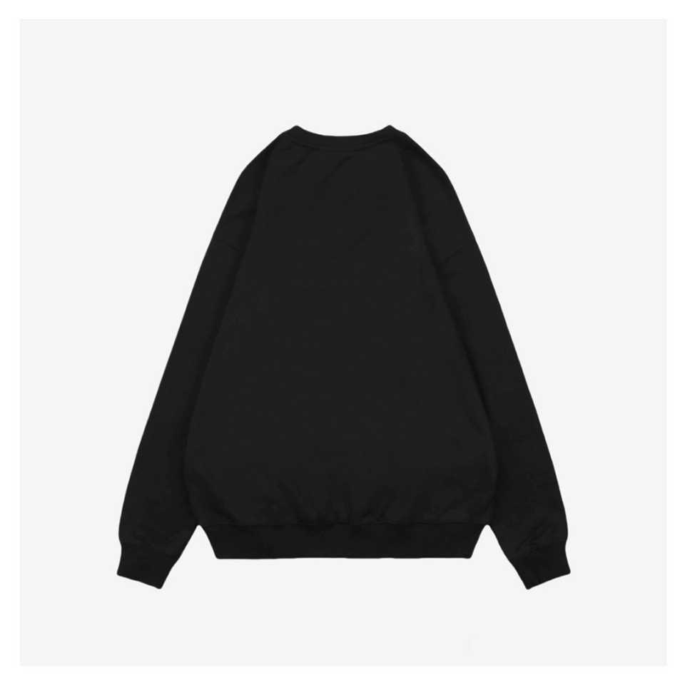 Balenciaga x Adidas Trefoil Logo Crewneck Shirt Black Back side