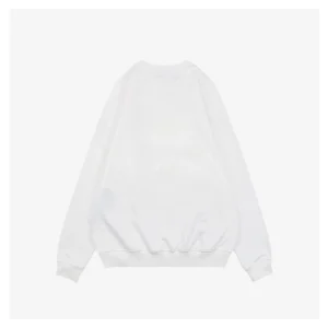 Balenciaga x Adidas Trefoil Logo Crewneck Shirt White Back side