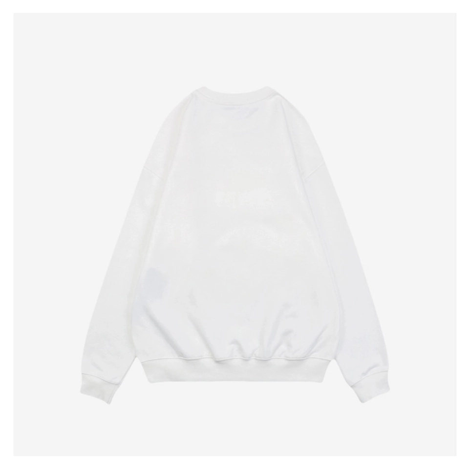 Balenciaga x Adidas Trefoil Logo Crewneck Shirt White Back side