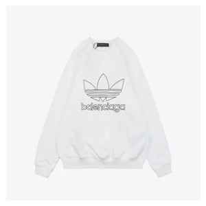 Balenciaga x Adidas Trefoil Logo Crewneck Shirt18.jpeg